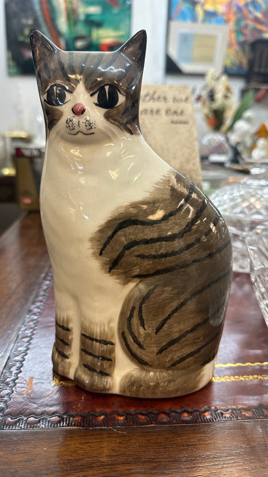 Vintage Plate ( Cat)