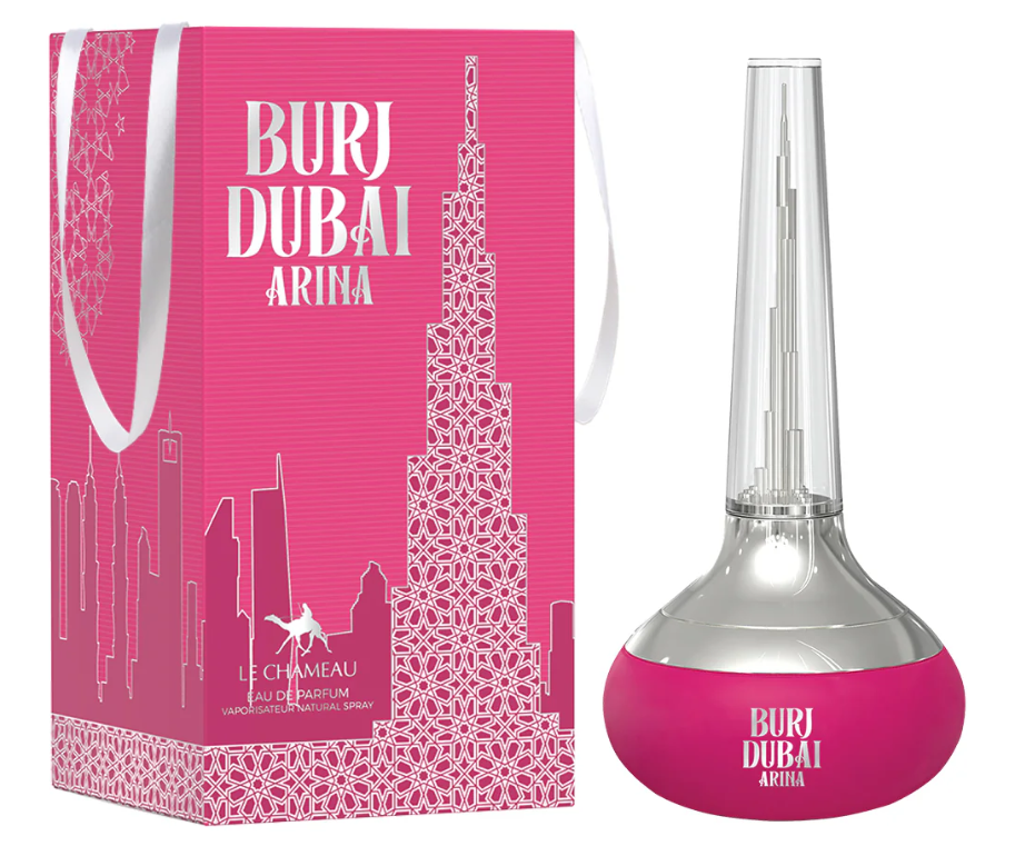 Egypt Perfume Tower Dark Pink